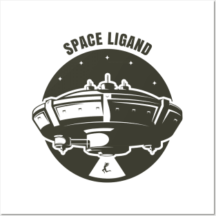 Space ligands, UFO kidnaps Posters and Art